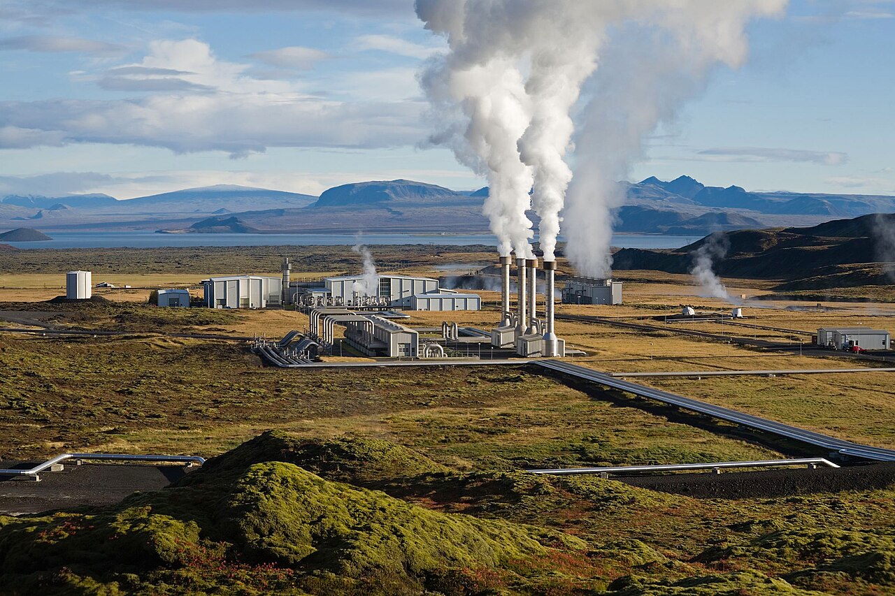 Inside an Icelandic geothermal greenhouse with tomato plants growing in rows